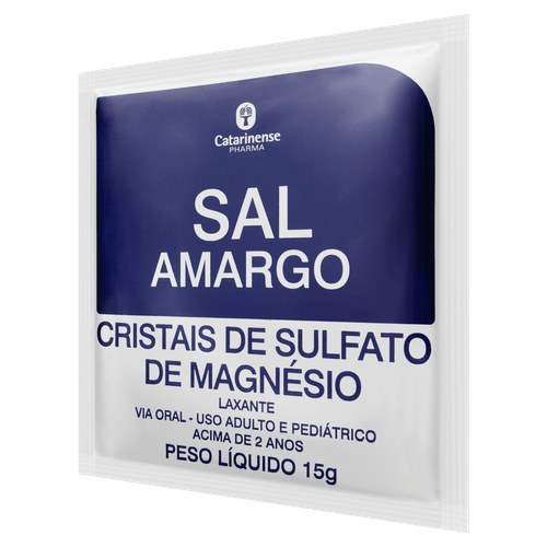 Laxante Sal Amargo Catarinense 15g - Catarinense