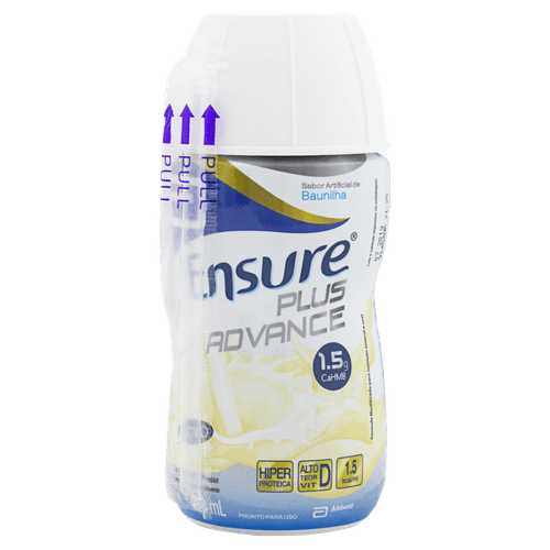 Suplemento Adulto Ensure Plus Advance Sabor Baunilha 220mL