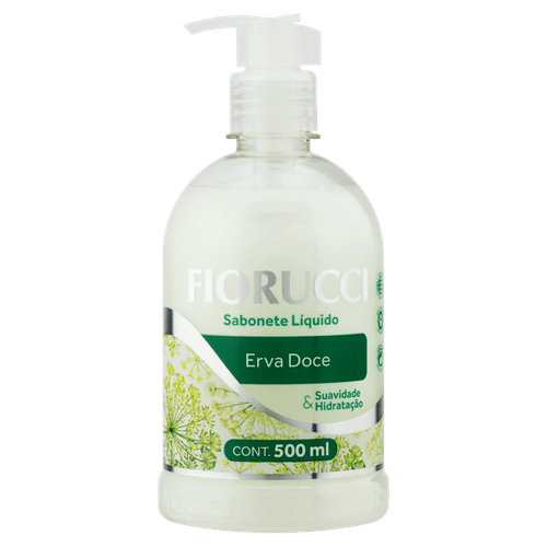 Sabonete Líquido Erva-Doce 500ml Fiorucci