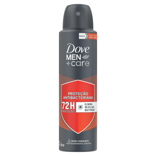 Desodorante Dove Aerosol Silver Contro 89G - Dove Men
