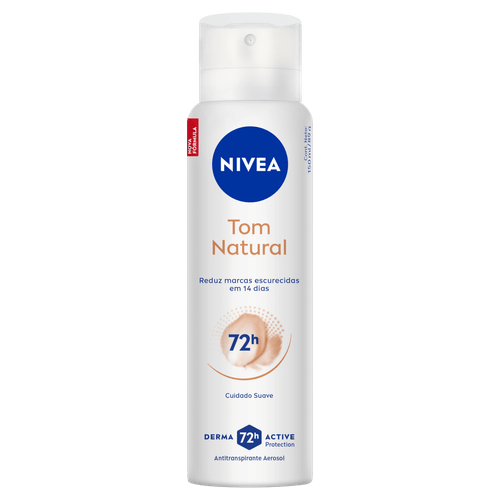 Desodorante Antitranspirante Aerossol Dermo Clareador 150ml Sem Álcool Etílico Nivea