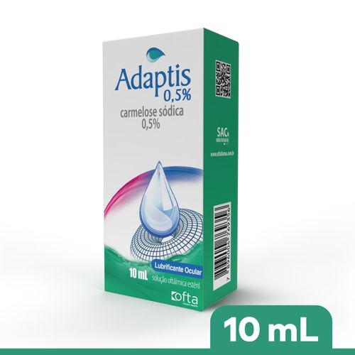 Colírio Adaptis 0,5% - 10ml