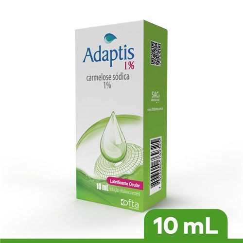 Colírio Adaptis 1% - 10ml