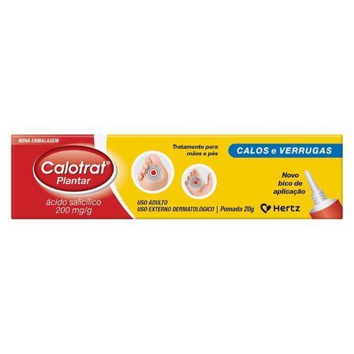 Calotrat Plantar 200mg/g Pomada Tópica - 20g