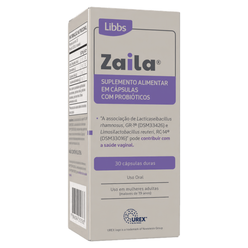 Zaila 9mg Suplemento Alimentar Libbs - 30 Cápsulas