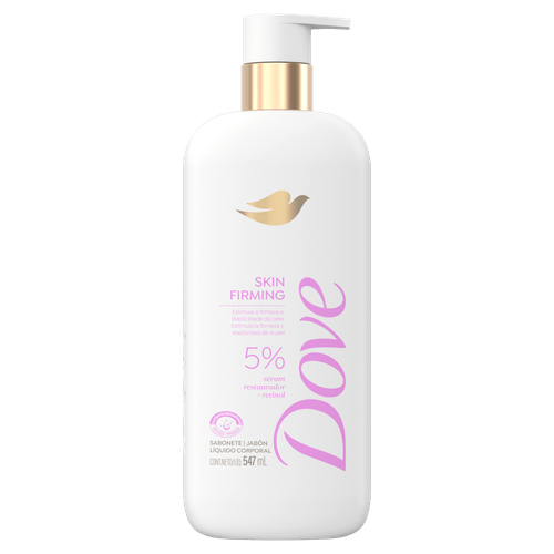 Sabonete Líquido Corporal Dove Skin Firming Sérum Retinol 547ml