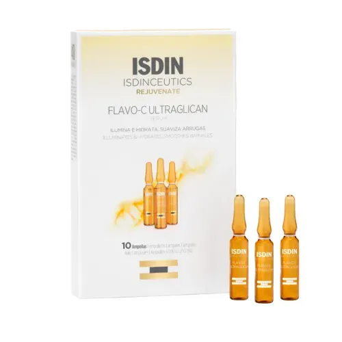 Isdinceutics Sérum Antioxidante Diurno Flavo-C Ultraglican 10 Unidades 10un