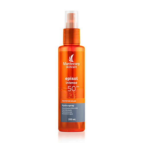 Mantecorp Episol Intense Hydra Spray Protetor Solar FPS50 com Ácido Hialurônico 200ml