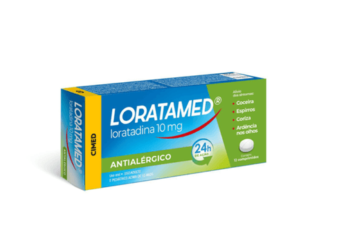 Loratamed Loratadina 10mg - 12 comprimidos