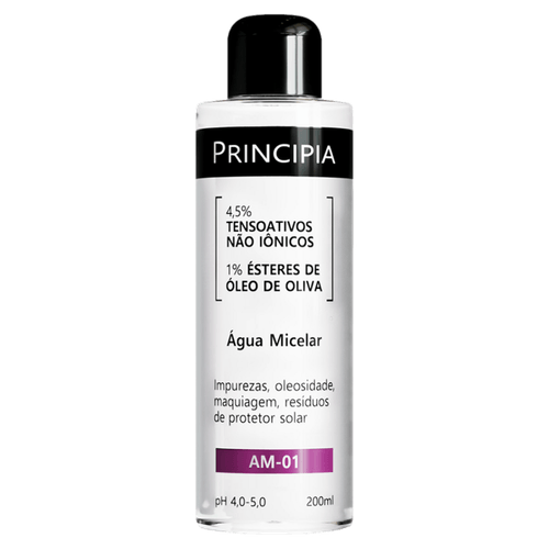 Água Micelar sem Perfume Principia AM-01 - 200ml