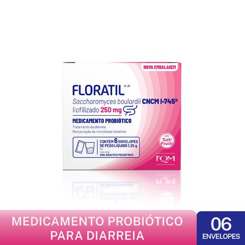 FLORATIL AT 250MG 6ENV 1,25G