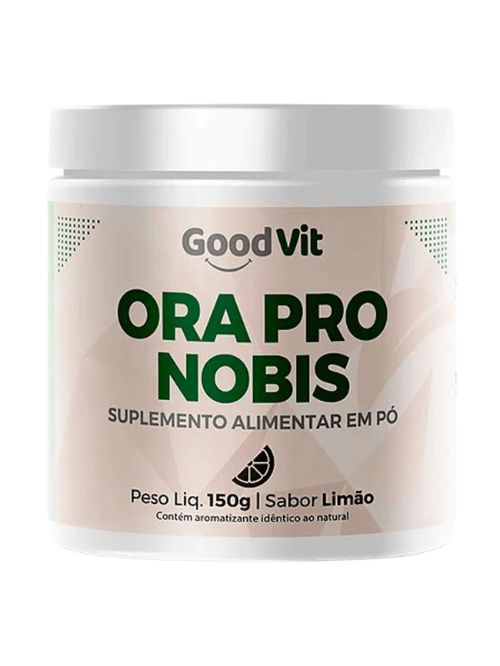 Ora Pro Nobis Pó Proteína Vegana 150g Limão Good Vit