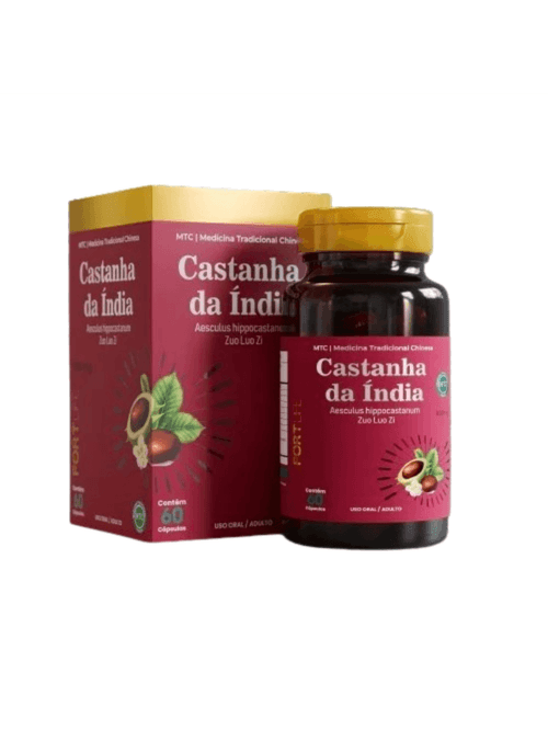 Castanha da india 500mg C/60 Cápsulas - Fortlife