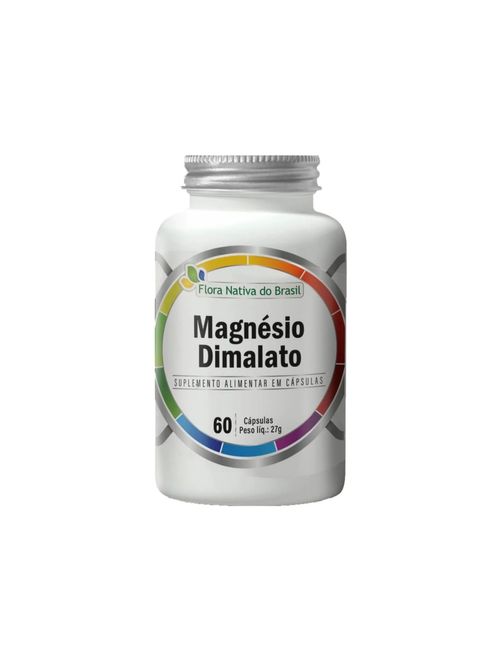 Magnésio Dimalato C/60 Cápsulas - Flora nativa