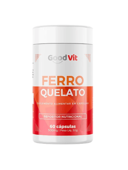 Ferro Quelato C/60 Cápsulas - Good Vit