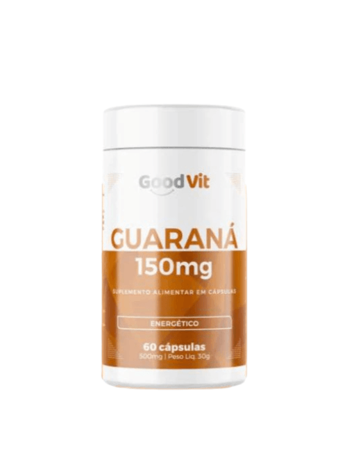 Guaraná 150mg C/60 Cápsulas Good Vit