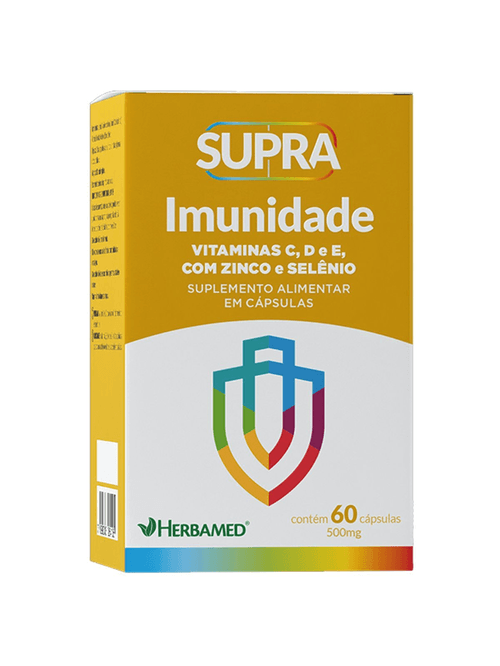 Supra Imunidade C/60 Cápsulas - Herbamed