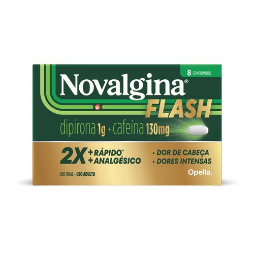 Novalgina Flash - 8 Comprimidos