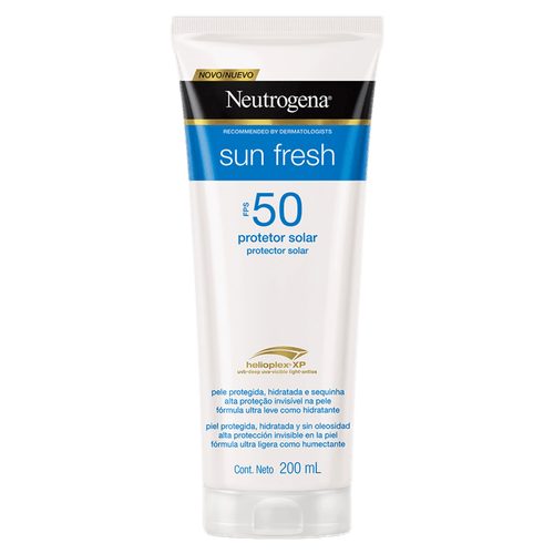 Protetor Solar Sun Fresh FPS 50 200ml Neutrogena
