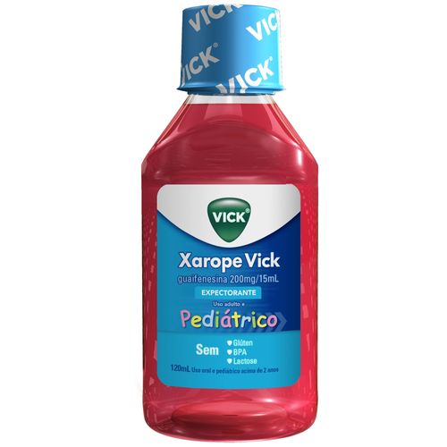 Expectorante Vick Xarope Pediátrico - 120ml