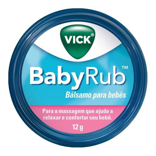 Bálsamo para Massagem Eucalipto e Camomila Vick 12g Pomada