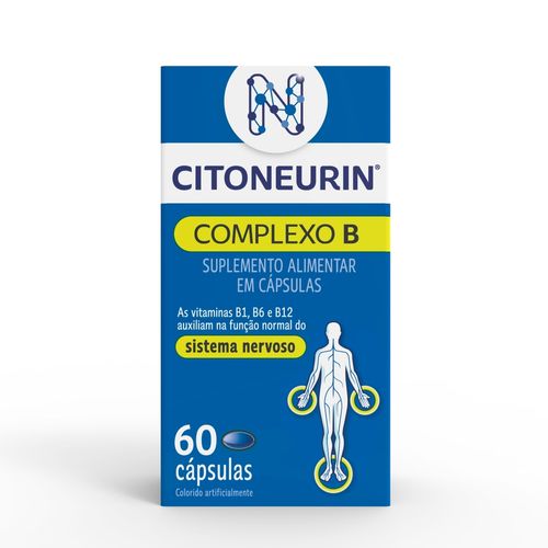 Suplemento Citoneurin Complexo B - 60 Cápsulas