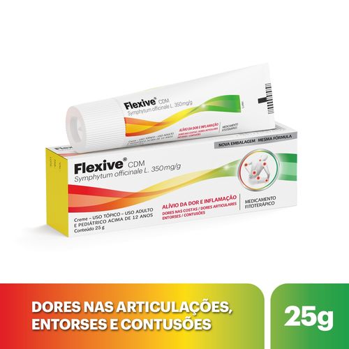 Flexive CDM 350mg/g Merck 1 bisnaga (25g) Creme dermatológico