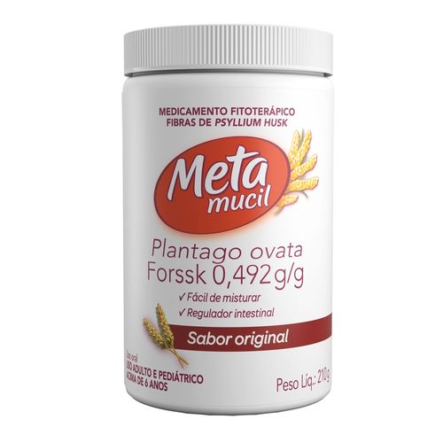 Metamucil Fibra Psyllium Original - 210g