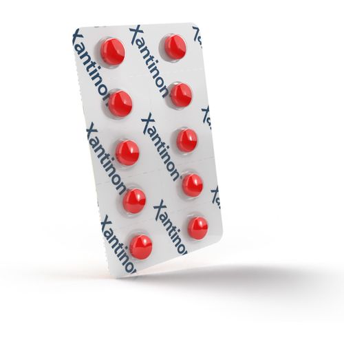 Xantinon União Química - 10 Comprimidos