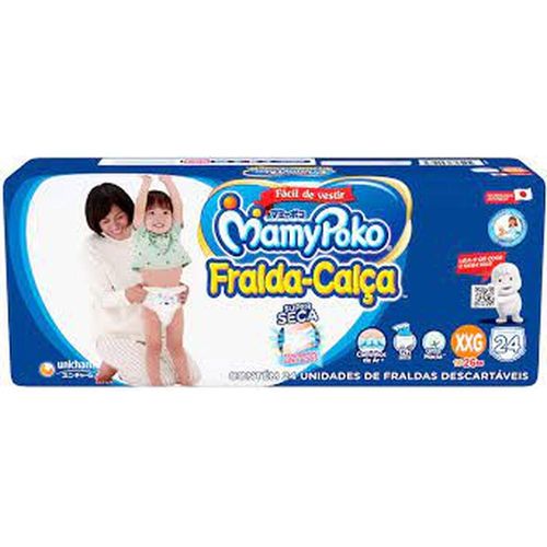 Fralda Calça Mamypoko Super Seca 24 unidades XXG