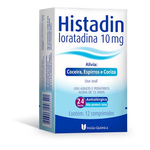 Histadin 10mg - 12 Comprimidos