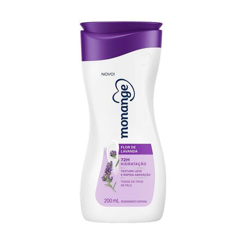 Desodorante Corporal Hidratação Essencial Flor de Lavanda 200ml Monange