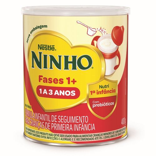 Fórmula Infantil de primeira infância Ninho Fases 1+ - 400g