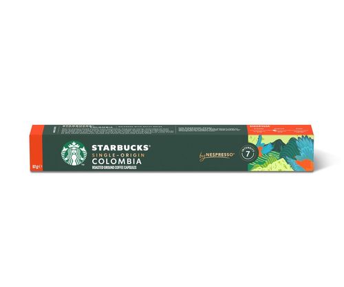 Café em Cápsula Starbucks Single-Origin Colombia by Nespresso - 10 Cápsulas