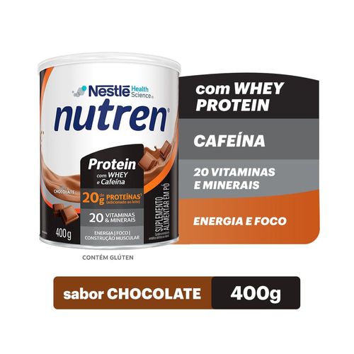 Suplemento Alimentar Nutren Protein Chocolate - 400g