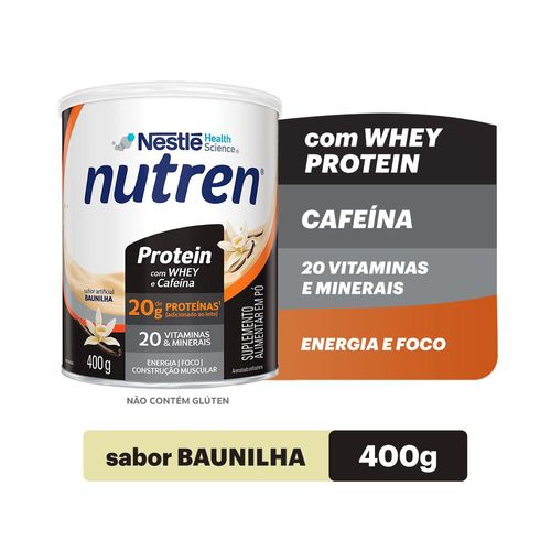 Suplemento Alimentar Nutren Protein Baunilha 400g