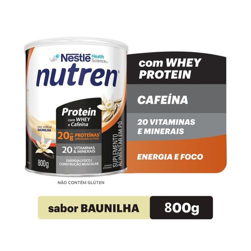 Suplemento Alimentar Nutren Protein Baunilha - 800g