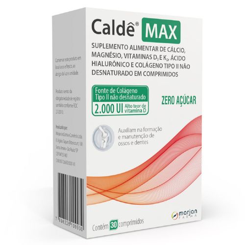 Caldê Max 2000UI 30 Comprimidos Revestidos