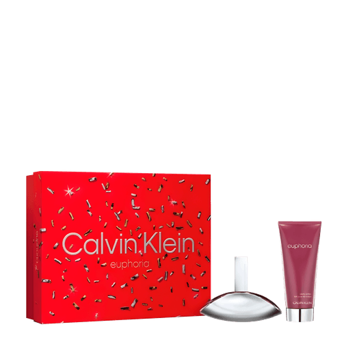Kit Calvin Klein Euphoria Feminino - Eau de Parfum 50ml + Body Lotion 100ml