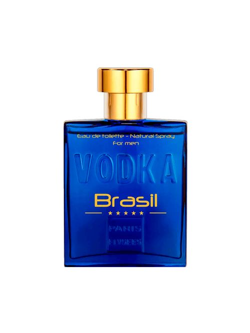 Paris Elysees Vodka Brasil Blue Eau de Toilette - Perfume Masculino 100ml