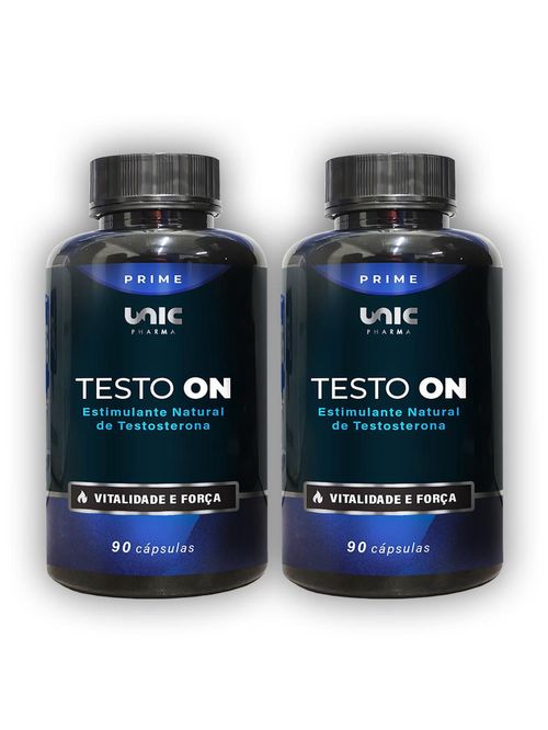 Kit 2 Testo On Estimulante de Testosterona  90 cáps