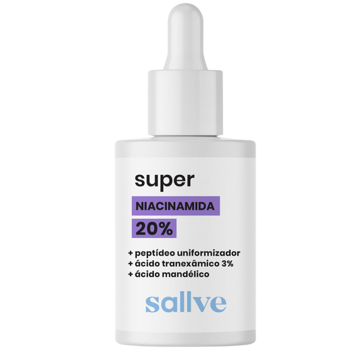 Sérum Facial Niacinamida 20% Sallve 30ml