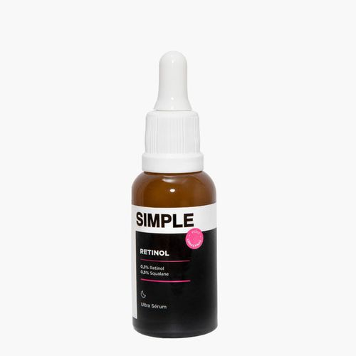 Sérum Facial Anti-idade Retinol Ultra 0,3% 30ml Simple Organic