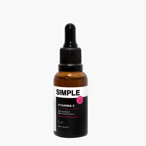 Sérum Facial Vitamina C Ultra Antioxidante 30ml Simple Organic