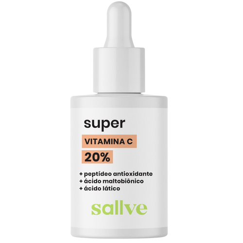 Super Vitamina C 20% Sérum Facial Sallve - 30ml