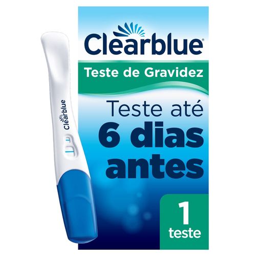 Teste de Gravidez Saiba Antes Clearblue