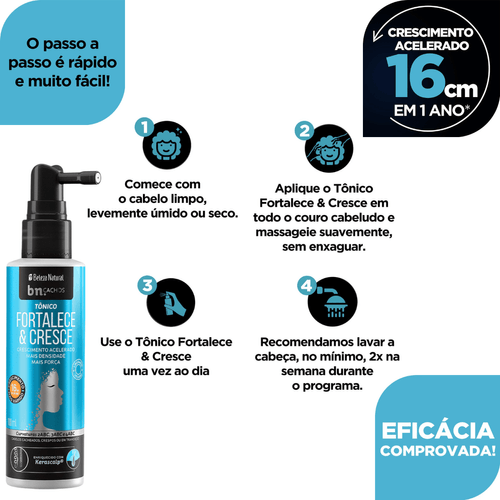 Tônico Capilar Fortalece e Cresce 100ml