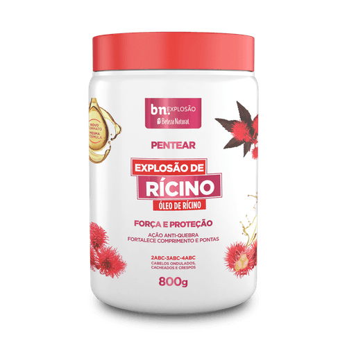Creme de Pentear Explosão de Rícino 800g