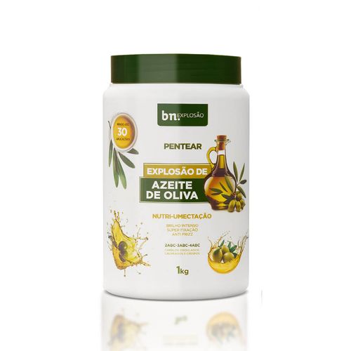 Creme de Pentear Explosão Azeite de Oliva 1Kg