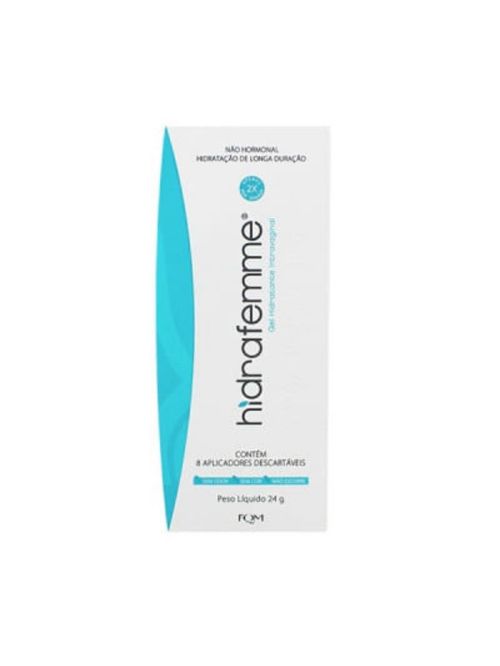 Hidrafemme Gel Hidratante Intravaginal 24g +8 Aplicadores